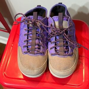Patagonia Purple and Tan Athletic Shoes